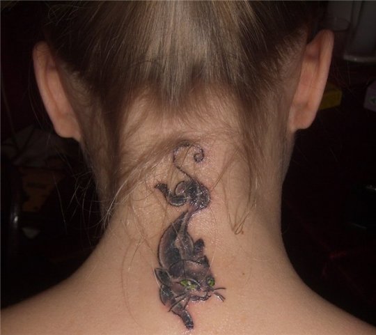 Фото, значение в магии татуировки " Кот. Кошка. Котенок. " X_b043df4b