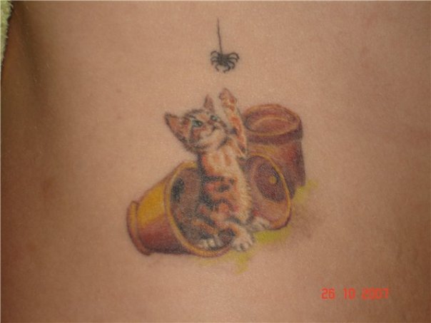 Фото, значение в магии татуировки " Кот. Кошка. Котенок. " X_d29e1358
